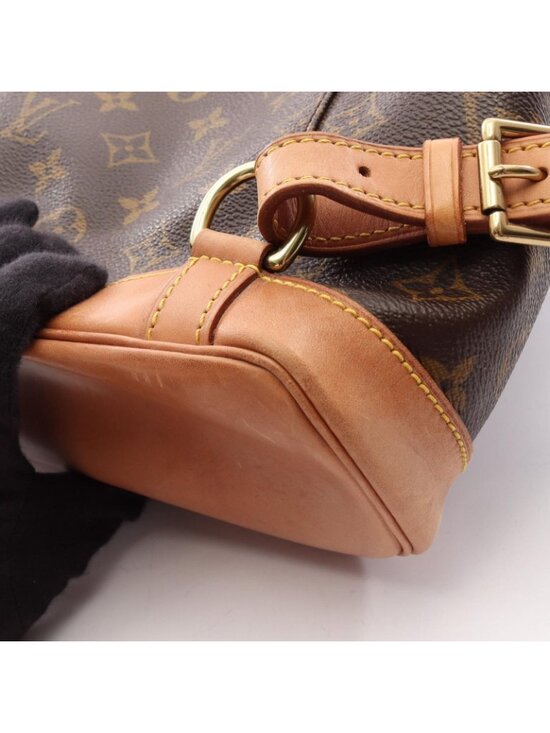 Louis Vuitton Backpack Montsouris MM Canvas Leather main image 5